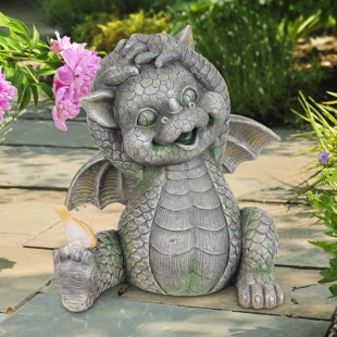 Funny Dragon Garden Statues - Wayfair Canada